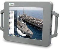 4120MA Series 15 Inch (in) Display Size Rugged Military Grade Portable Personal Computer
